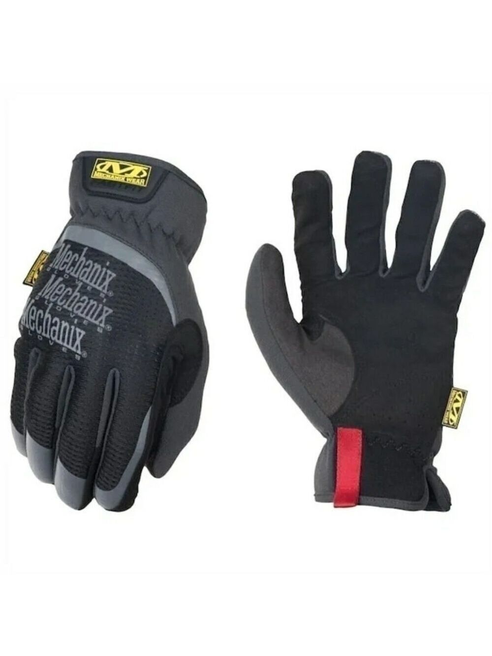 Mechanixs Work Gloves Black Fast Fit Multiuse Size Large Mechanics Wear